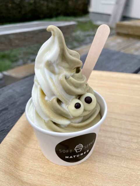 Natures soft serve（ネイチャーズ ソフト サーブ）のソフトクリーム