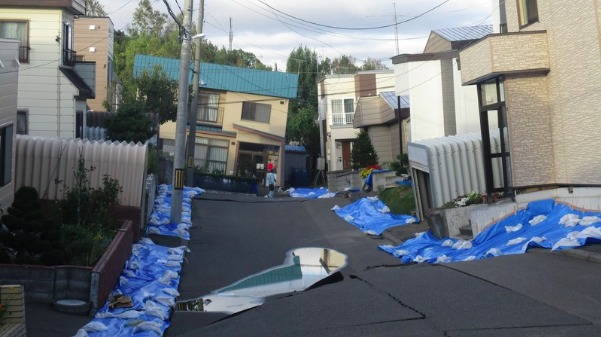北海道胆振東部地震での実体験