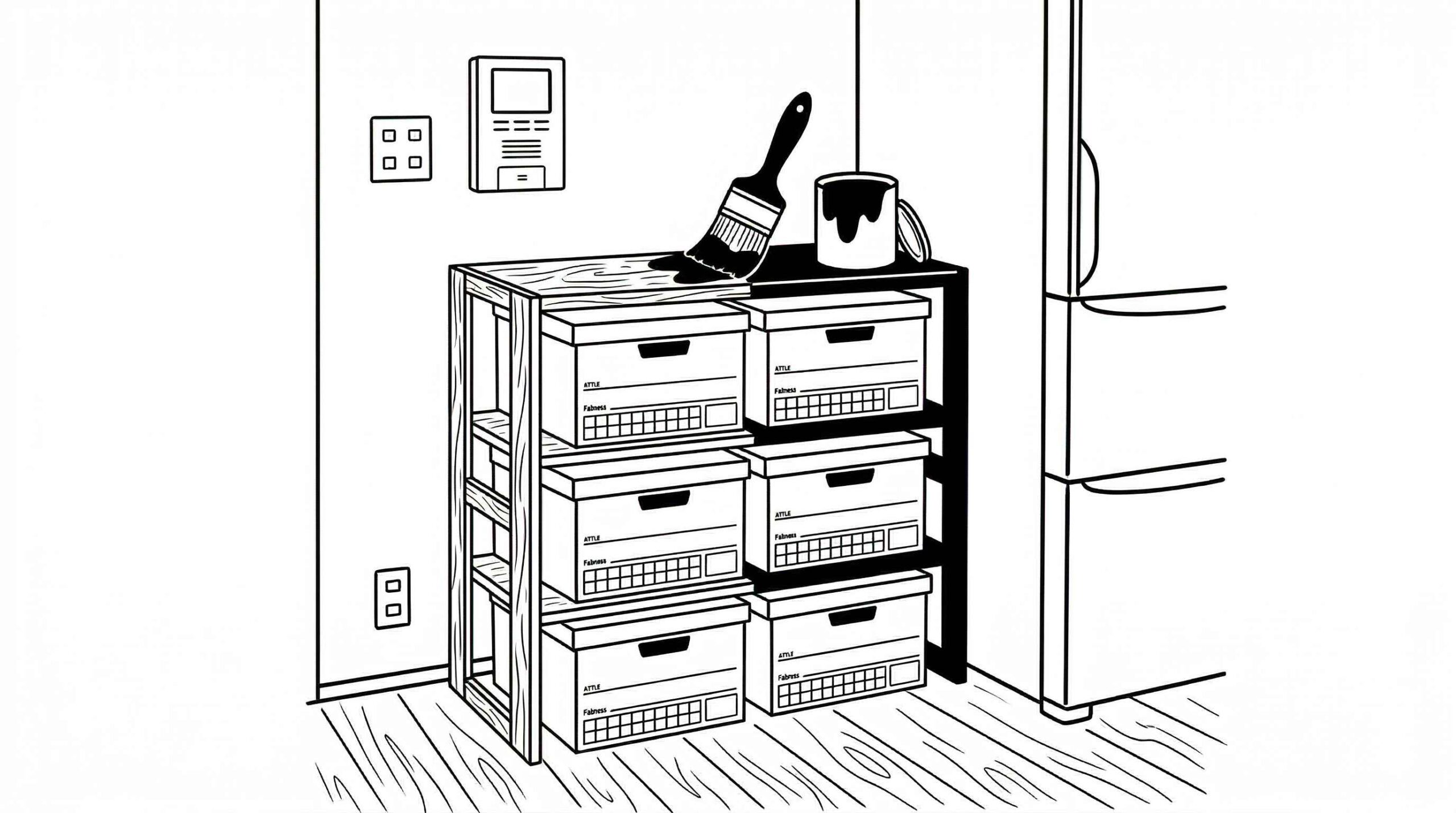 ニトリ パインラック リメイク