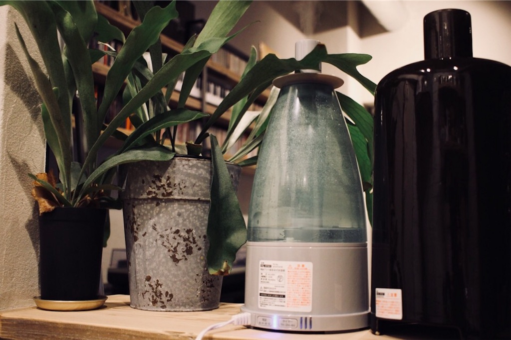 image 陶器製のカバーが魅力の『Onlili(オンリリ)』の加湿器
