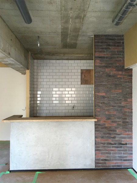 マンションリノベーション24日目 サブウェイタイルとブリックタイル Yokoyumyumのリノベブログ