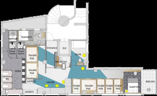 image SHIMOKITA HOSTEL(シモキタホステル)の間取り図