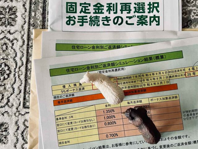 固定金利再選択の通知