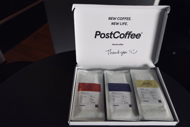 我が家に届いたPostCoffee