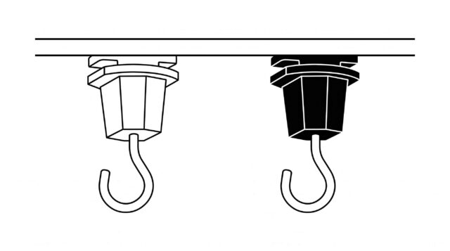 ダクトレール 専用フック
