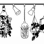 ダクトレール 観葉植物 フック