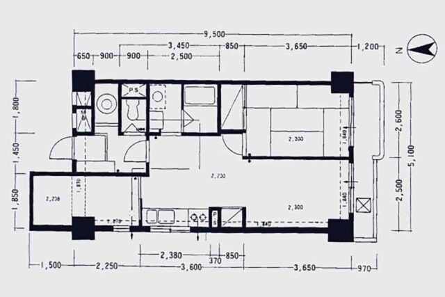 マンションの間取り図