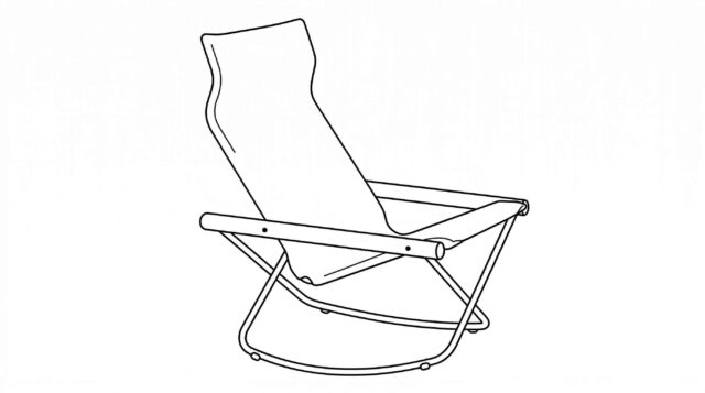 ニーチェア ロッキング