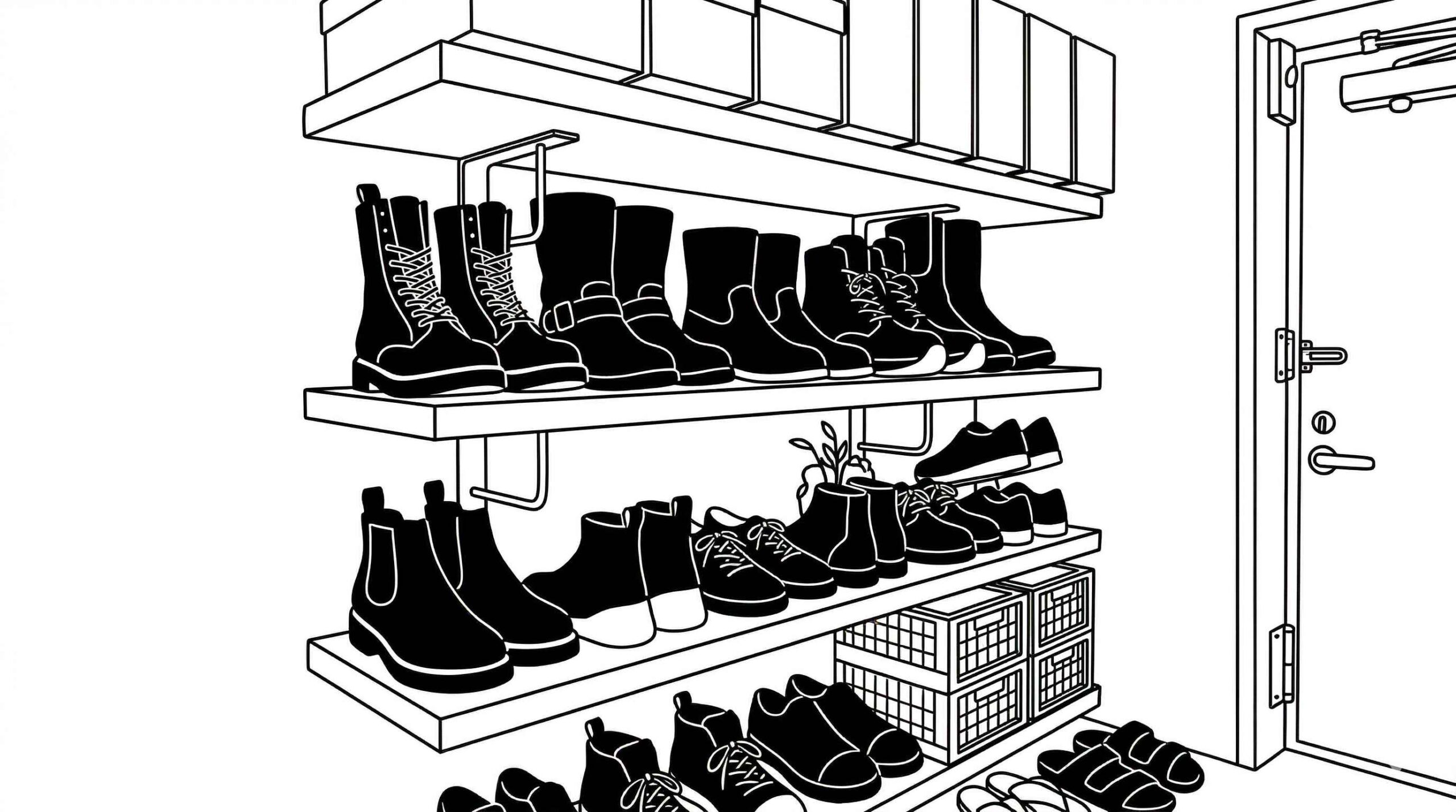 下駄箱 オープン デメリット