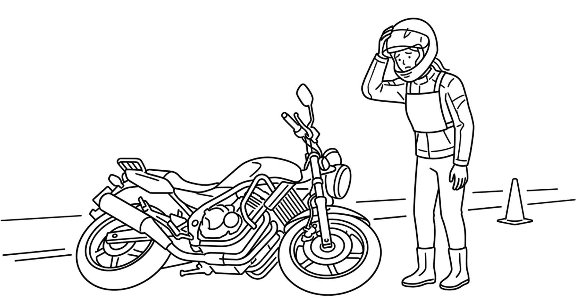 バイク免許取れる気がしない